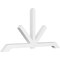 Ekena Millwork Vanguard Architectural Grade PVC Gable Bracket, 84"W x 42"H x 4"D x 4"F, 12/12 Pitch GBP084X42X0404VAN00 - alternate 1